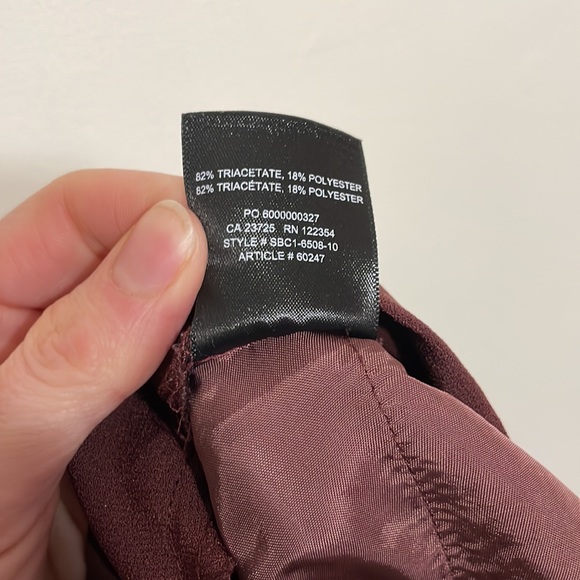 Babaton Maroon Cohen Pants - Picture 11 of 11